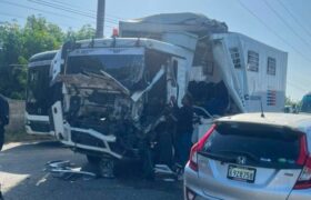 Cinq Haïtiens blessés dans un accident impliquant un véhicule de la DGM à San Juan